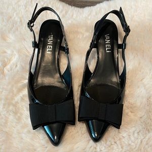 Vaneli kitten heel slingback pump